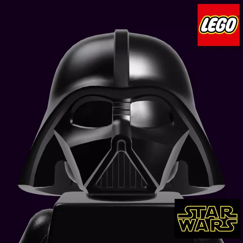 LEGO MINIFIGURE HEADGEAR HELMET SW DARTH VADER