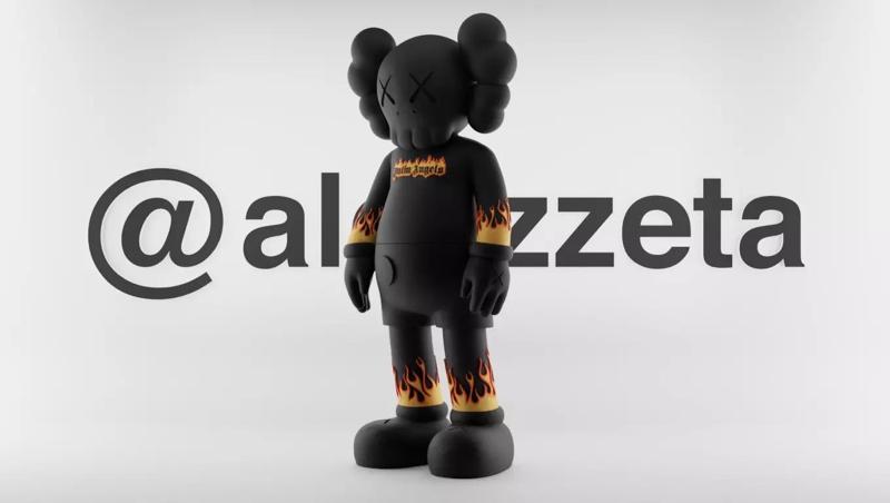 Kaws Palm Angels 3 for Print