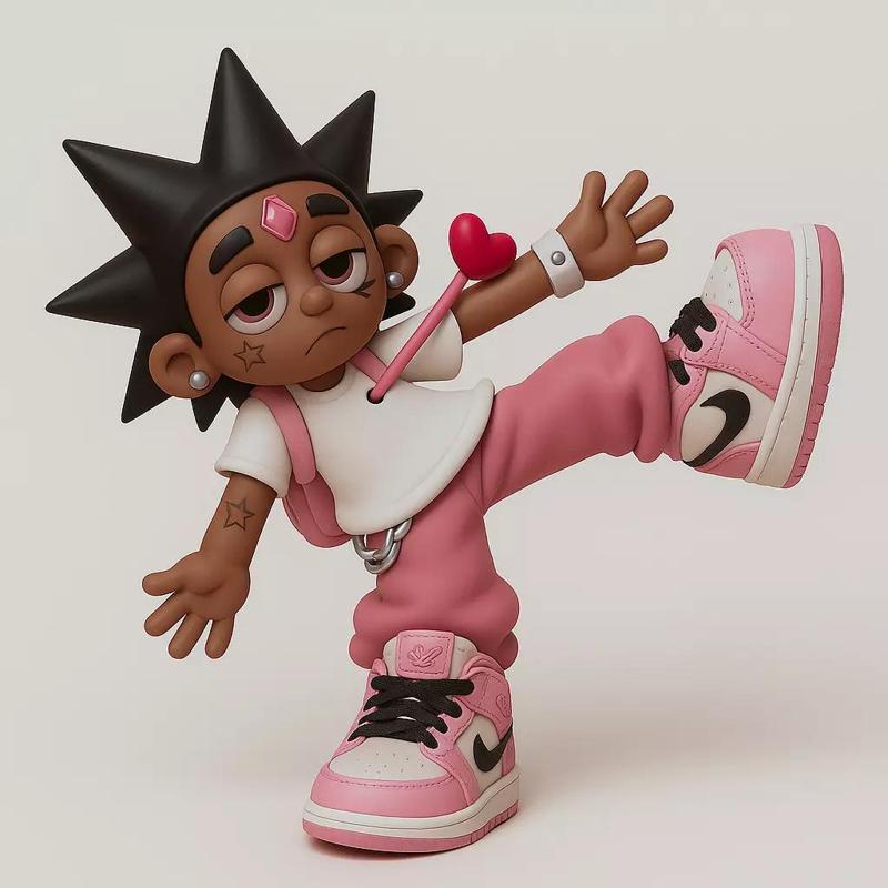 Lil Uzi Vert Heartbrake Air Jordan 1 Cartoon toy