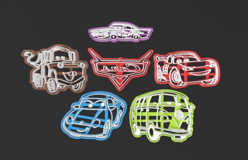 Cars, Cookie Cutter Set