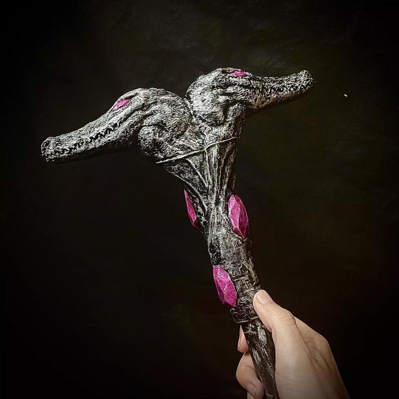 Crocodile Stick Of Arthur Harrow - Moon Knight Marvel