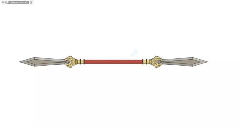 Dwarven Double Spear
