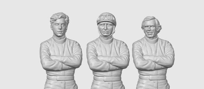 Colapinto - Fangio - Reuteman F1 Drivers