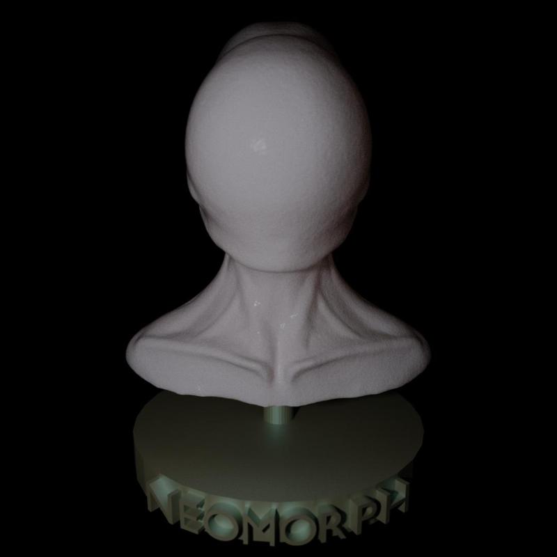 Alien: Covenant Neomorph bust (Updated version)
