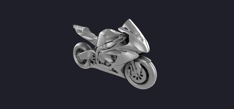 BMW S1000 3D MODEL