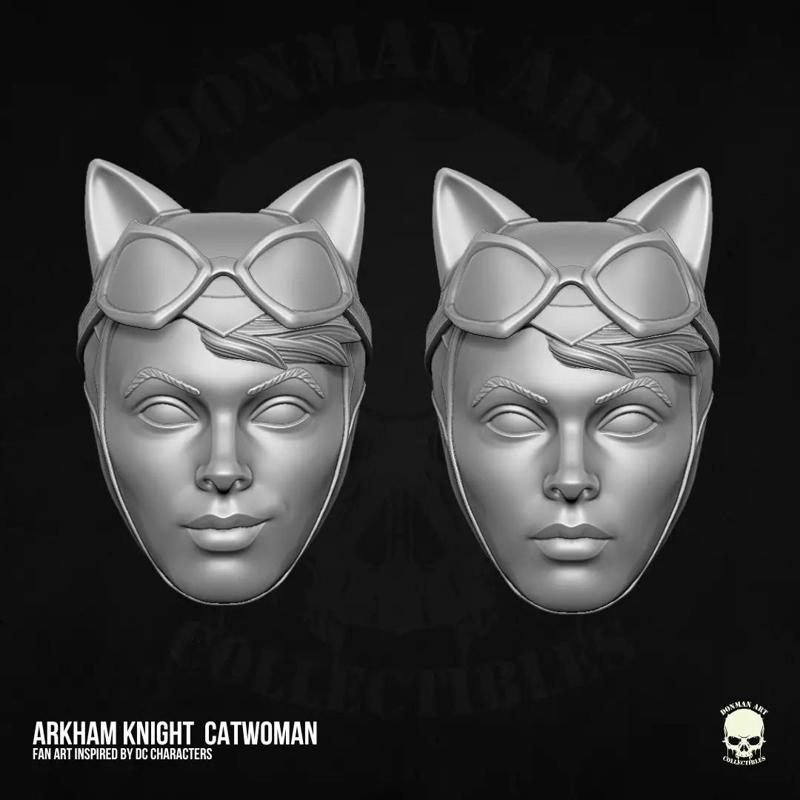 Catwoman AK Fan Art STL Files for Action Figures