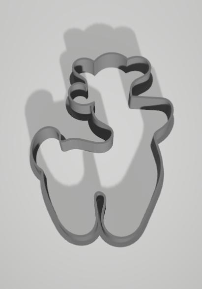 Christmas Reindeer Cookie Cutter