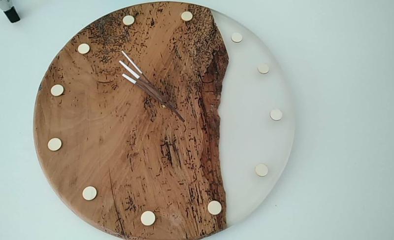 clock template - positioning