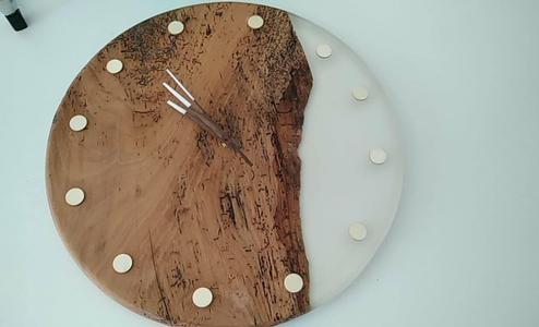 clock template - positioning