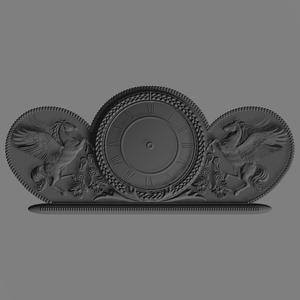 clock cnc design