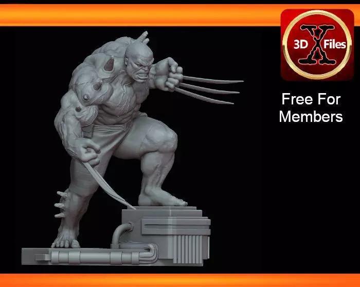 Weapon H - Marvel Statue - Hulk and Wolverine Clone