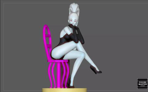 VADOS SITTING STATUE DRAGONBALL PRETTY GIRL ANIME