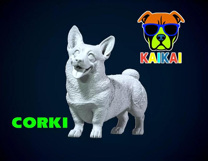 Welsh Corgi - Pembroke and Cardigan Welsh Corgi model - 3D print