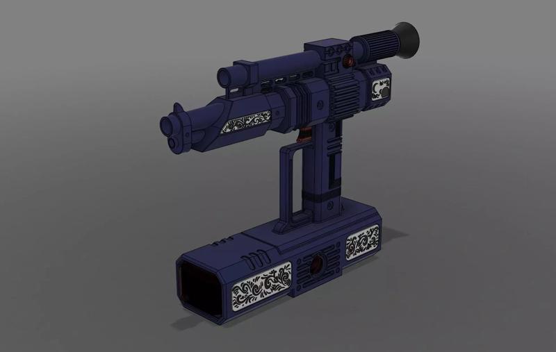 Brvstrr Laser Gun