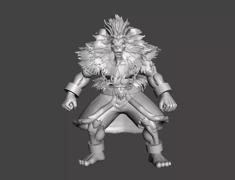 Beast King One punch man 3D Model