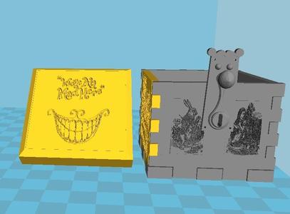 Alice's Scrimshaw Box