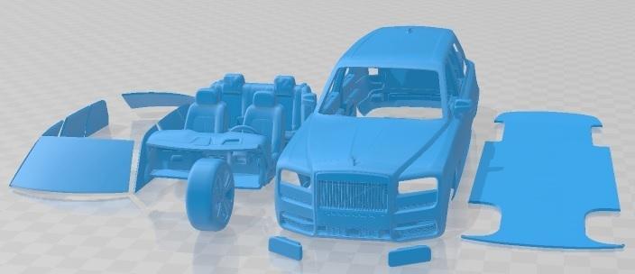 Rolls Royce Cullinan 2019 Printable Car