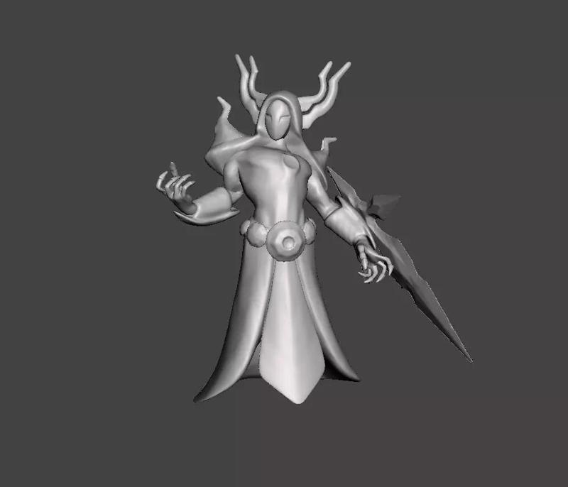 Cosmic Reaver Kassadin 3D Model
