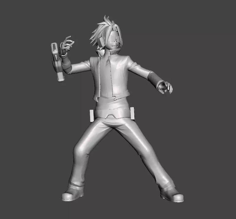 Denki Kaminari Chargebolt 3D Model