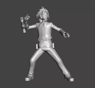 Denki Kaminari Chargebolt 3D Model