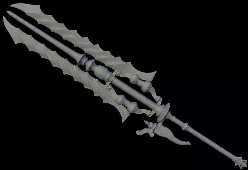 Final Fantasy XV FFXV blade of brennaere greatsword