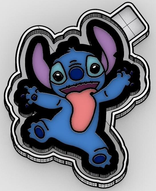 stitch freshie mold - freshie mold - silicone mold box