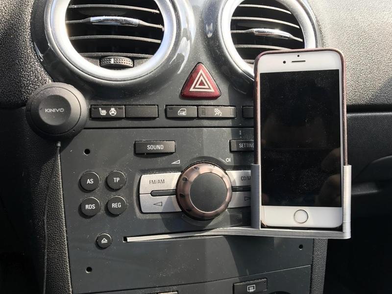 Mount to iPhone 6/6S and IPhone 7 with case - CD slot edition 1.5