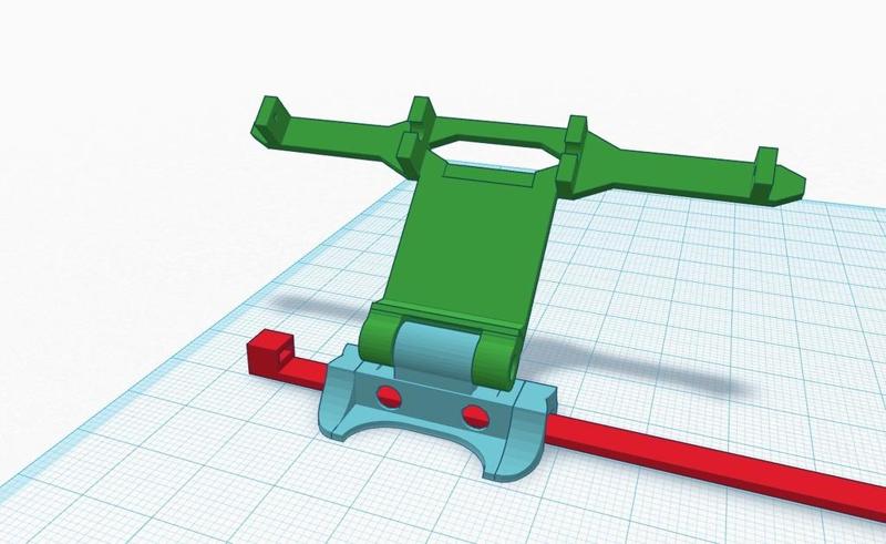 Universal Spektrum Satellite Foldable Holder.