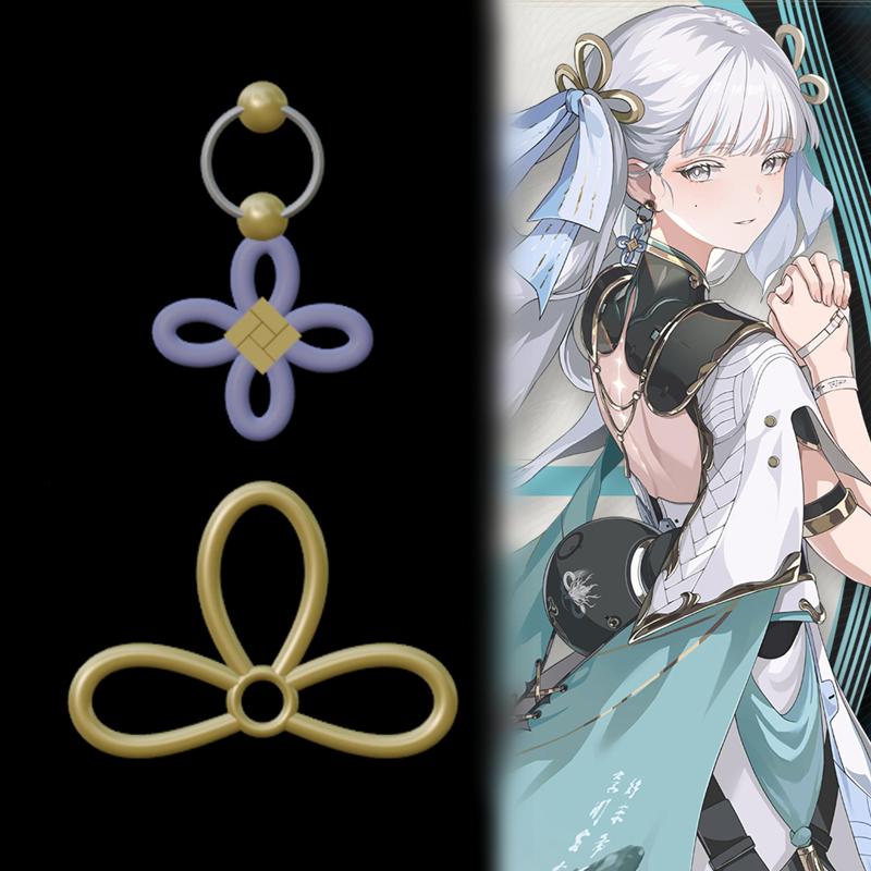 Jinhsi Earring and Hairtie - Wuthering Waves