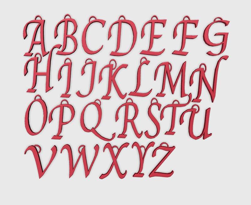 Cursive Letters with Hooks