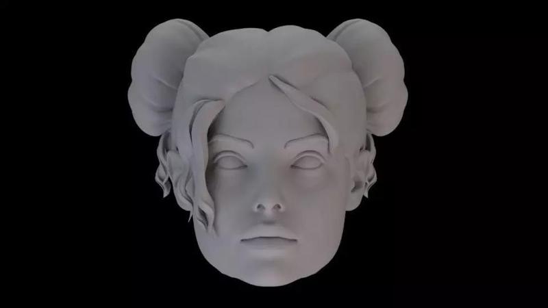 SUICIDE SQUAD KTJL HARLEY QUINN HEAD SCULPT