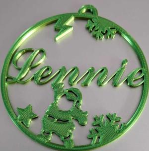Personalized Christmas bauble "Lennie