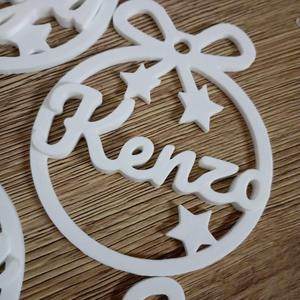 4 x kenzo christmas baubles