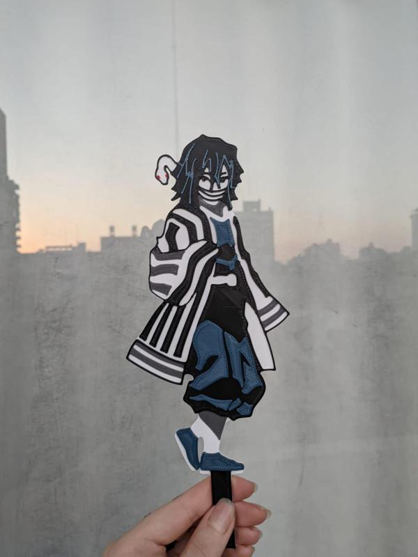 Iguro Obanai Cake Topper