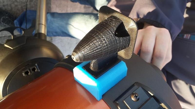 Solar Finder-Scope for standard telescope mount