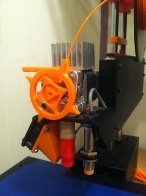 Printrbot Simple Metal Triforce Feedwheel