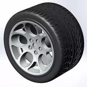 Set of wheels for your scale model of Lambo Acosta