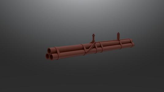 WW2 Bazooka rocket launchers - 1/48