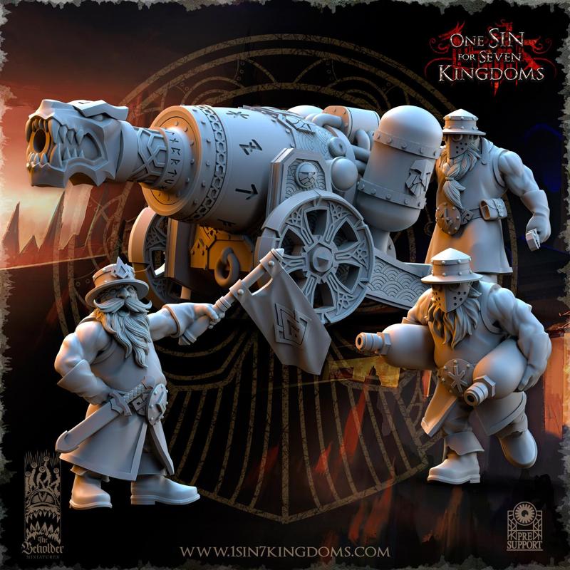 Dwarven Kingdoms Flamebreath Cannon