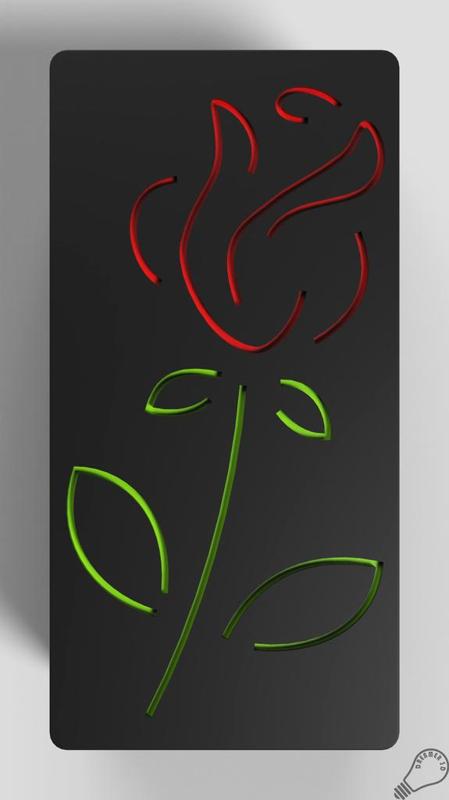 Boîte a Bijoux 🌹 Wave of colour - Rose Bicolor