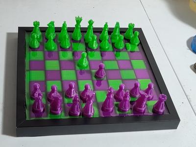 Chess Pieces for FDM and Chemical 3d
