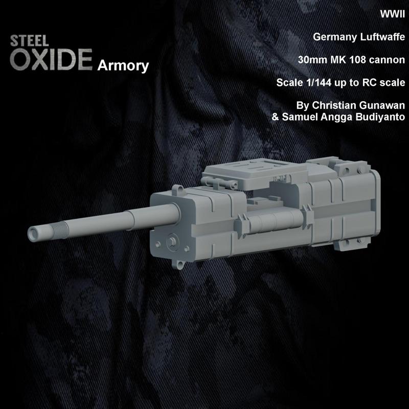 WWII Germany Luftwafffe 30mm MK 108 cannon