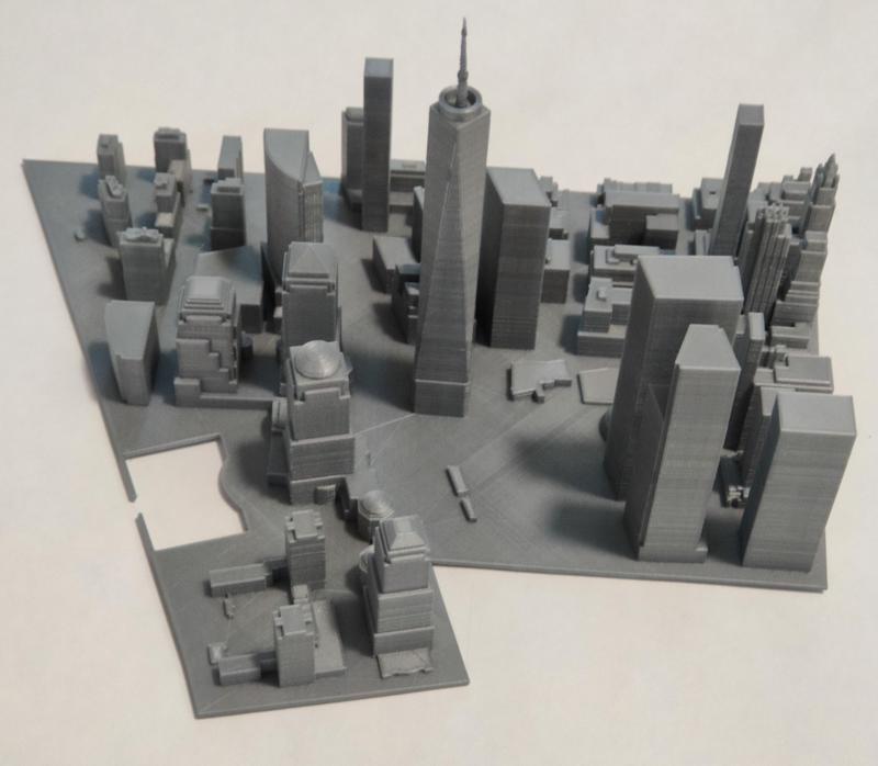 3D Model of Manhattan Tile 03