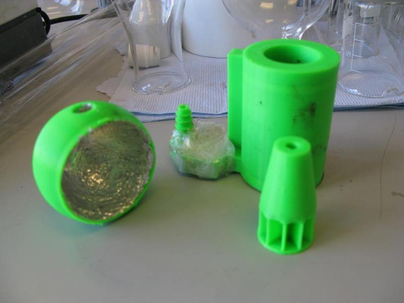 Pneumatic NMR tube spinner