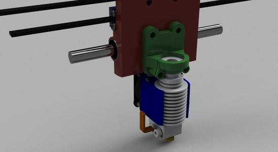 Prusa i3 and similar models X Carriage