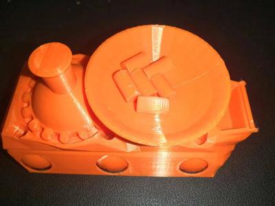 radar tank with universal wheel