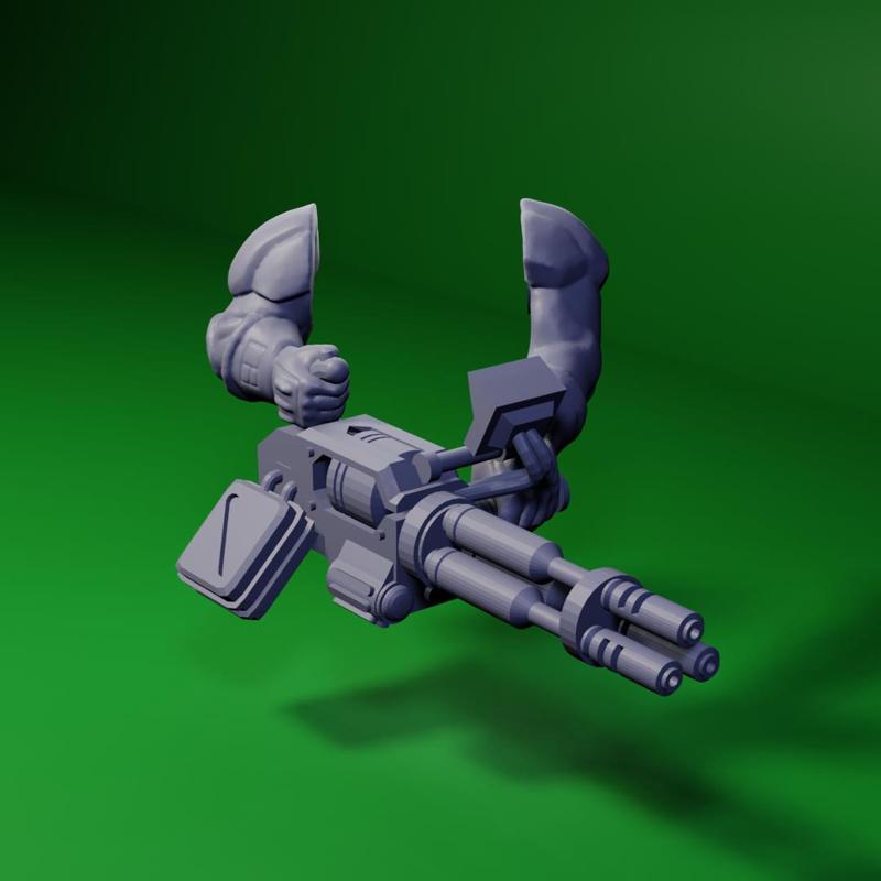 Space Dwarf Heavy Rotary Cannon