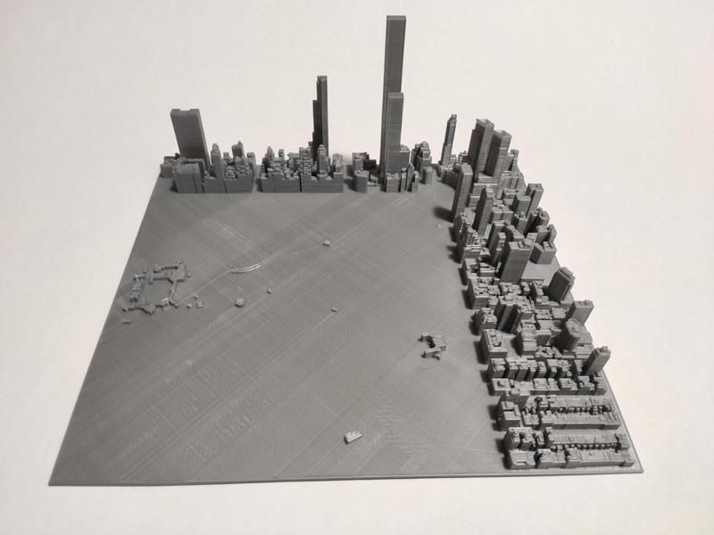 3D Model of Manhattan Tile 36