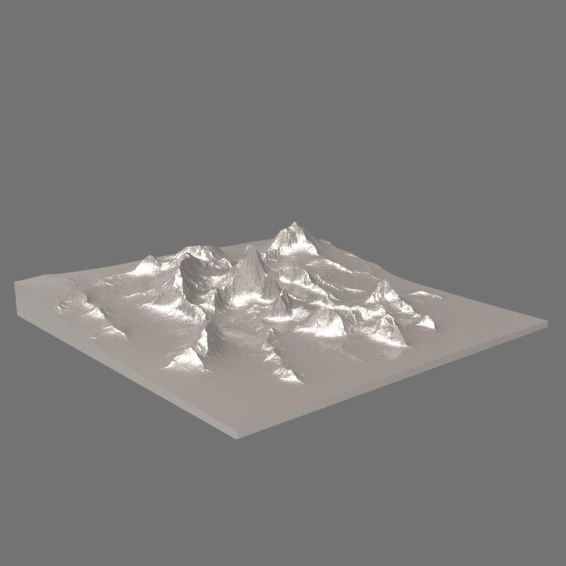 Mountain Terrain Landscape