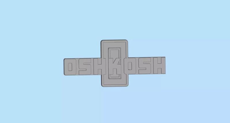 Printable logo Truck Oshkosh MTVR Cross RC TC6 scale 12